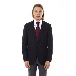 Uominitaliani Black Wool Men's Men's Blazer